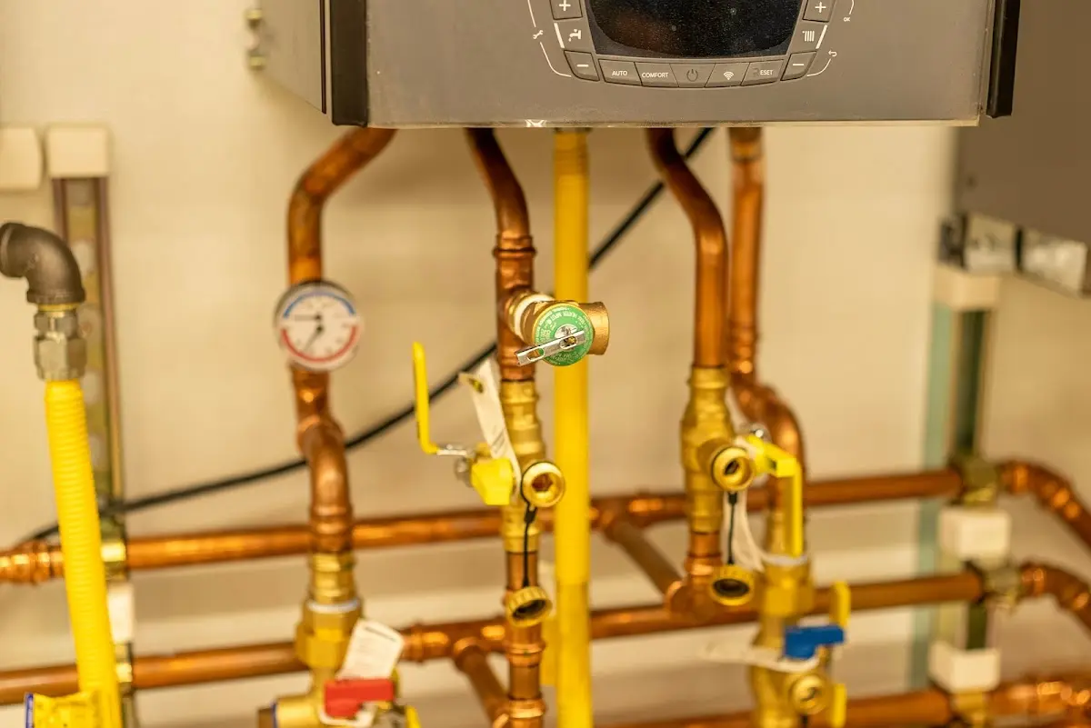 Licensed technician providing Water Heater Installation for a homeowner in Green